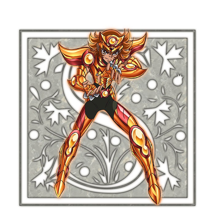 Desenho de personagens de Saint Seiya Omega: Kouga de Pégaso